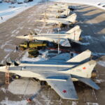 Winter training flights at Khotilovo