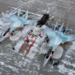 Winter training flights at Khotilovo