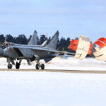 Winter training flights at Khotilovo
