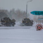Airfield maintenance in the winter season - Western Military District