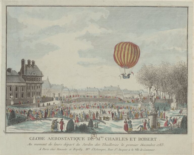 27 August 1783 – the world´s first hydrogen balloon