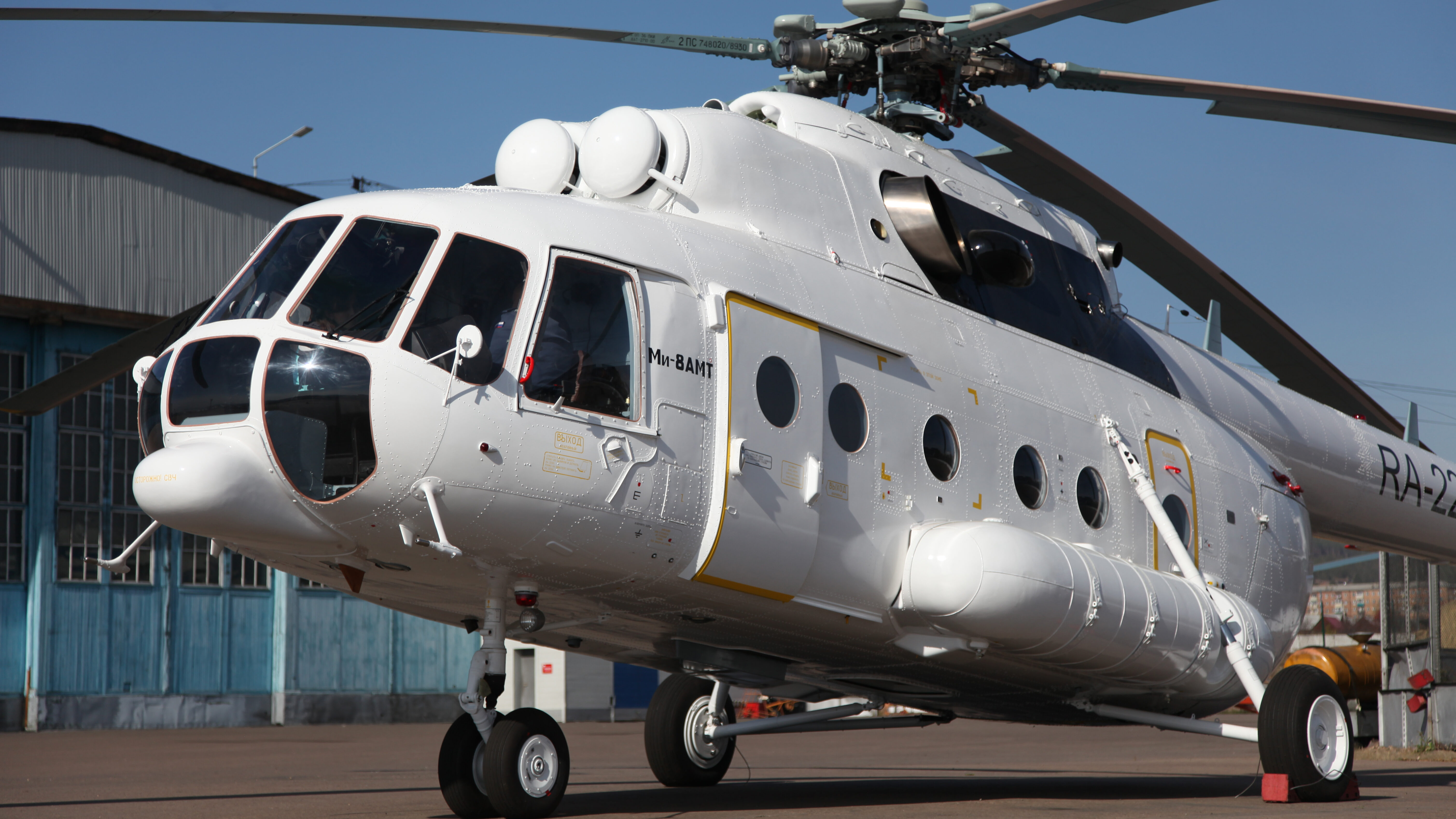 Mi-8AMT for severe climate of the Far East region