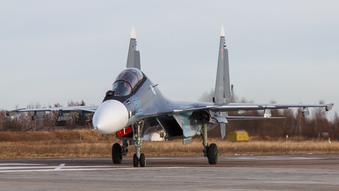 Four modernized Sukhoi fighters for the Baltic Fleet