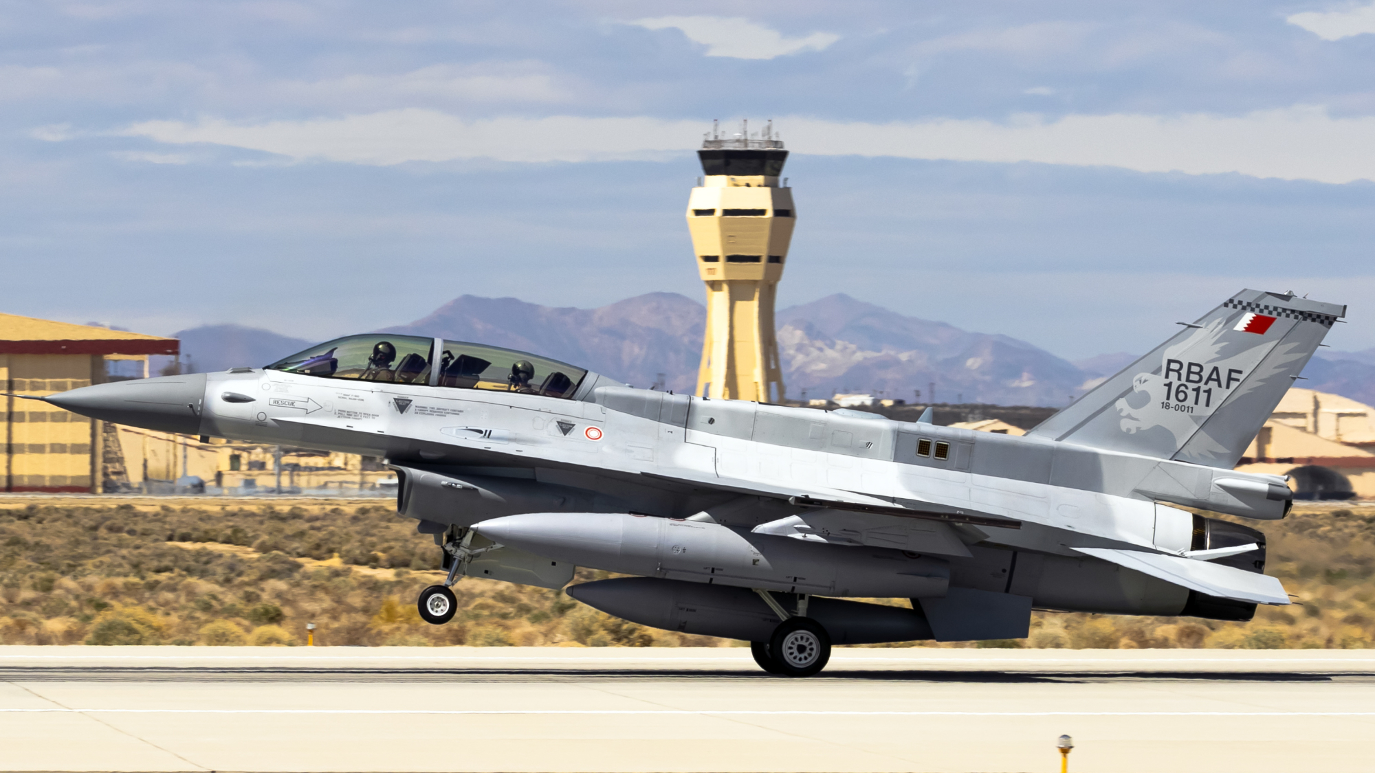 The First F-16 Block 70 Evaluation Flights At Edwards AFB