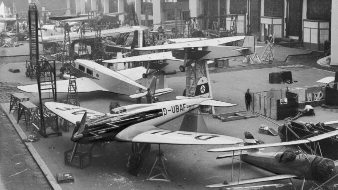 1 December 1932 – first flight of Heinkel He 70 Blitz