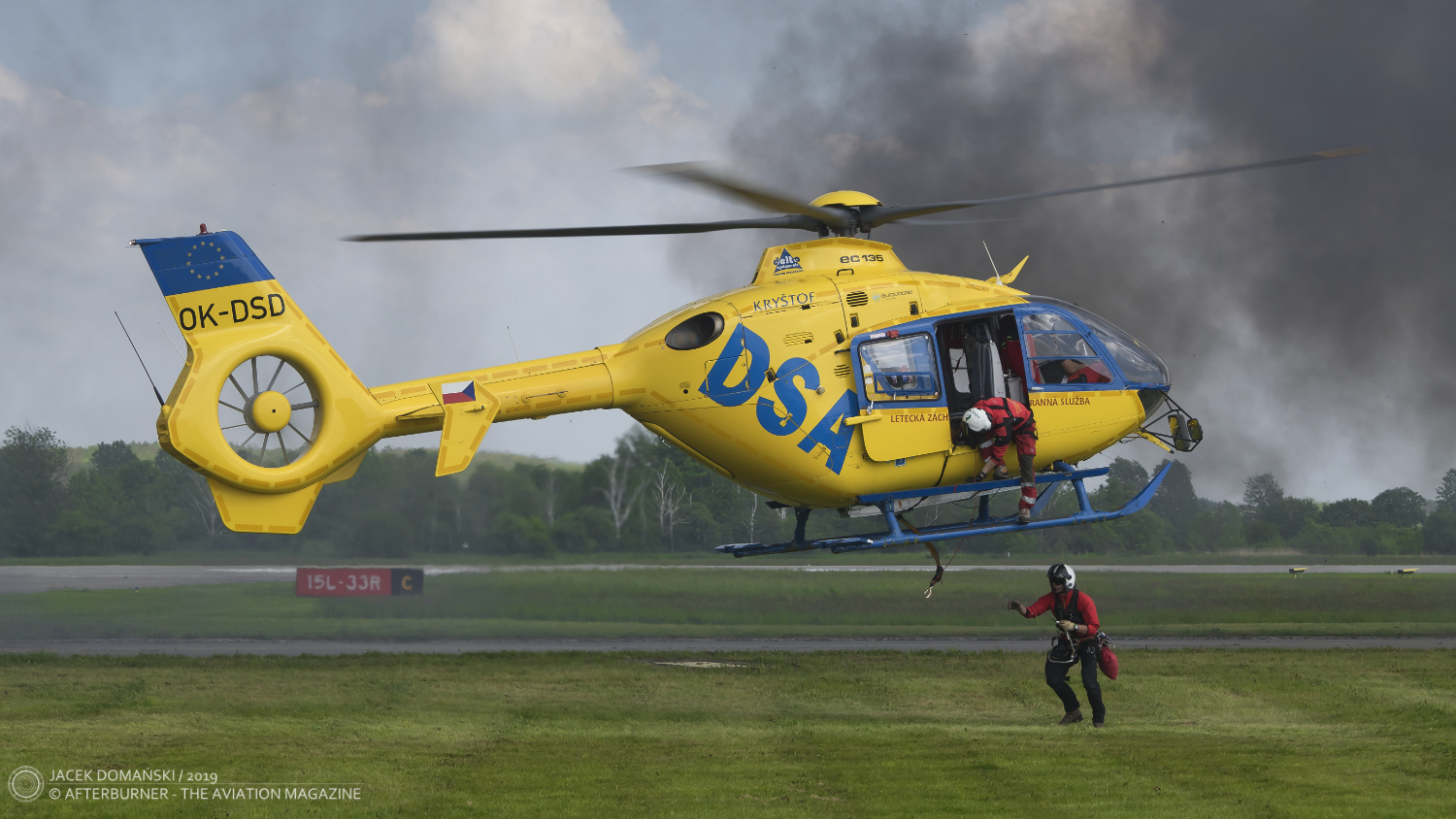 HEMS display at Aviation Fair 2024