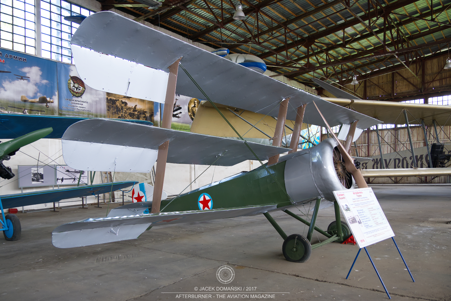 Yellow Triplane Sopwith Triplane