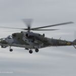 Mil Mi-24V in standard camouflage