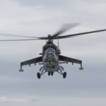 Mil Mi-24V in standard camouflage