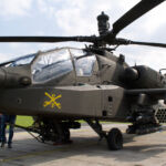 Boeing AH-64E Apache Guardian from the 3rd Squadron of the 17th Cavalry Regiment of the US Army